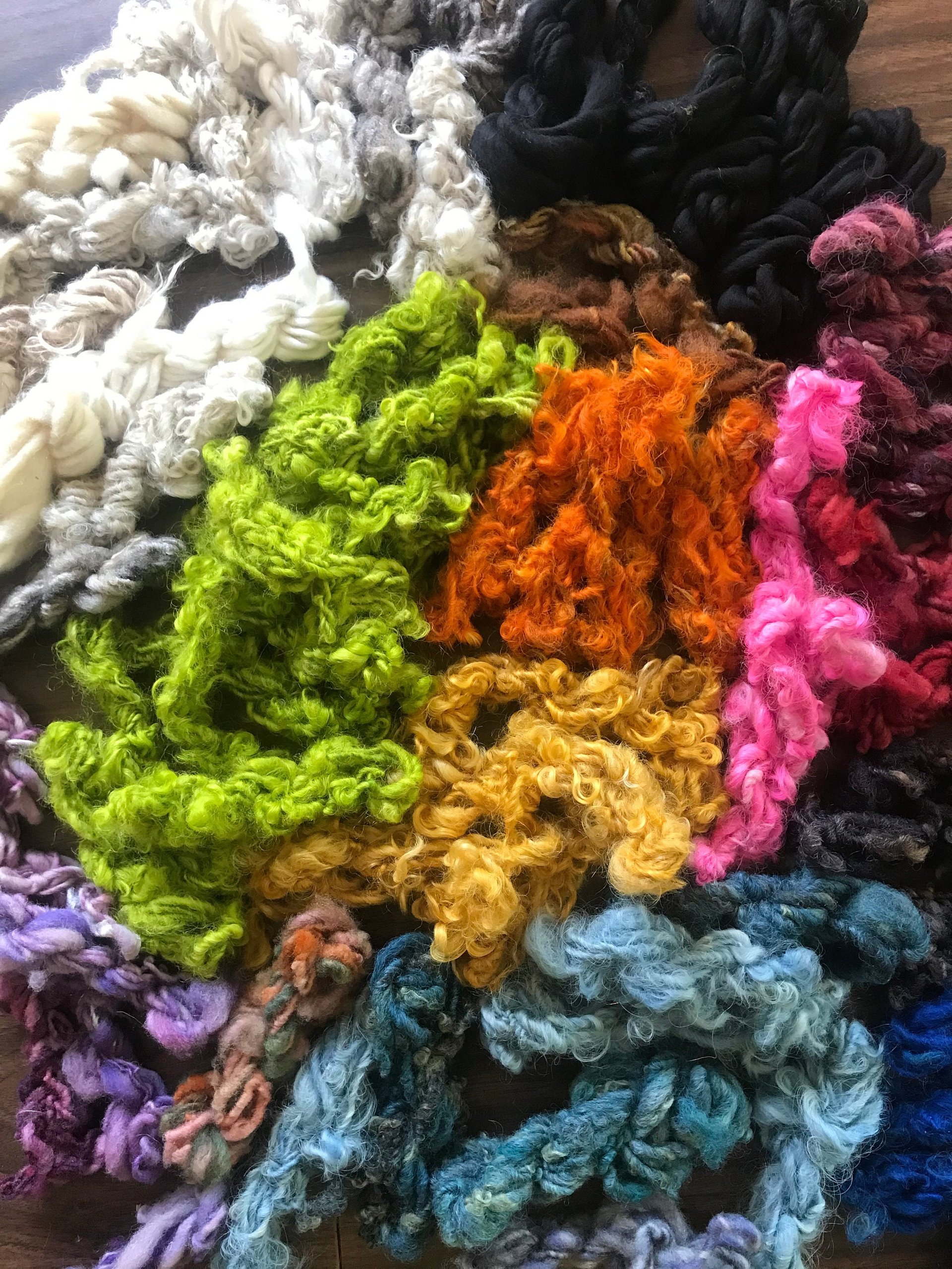 Scrappy Yarn Miniskein Bouquets