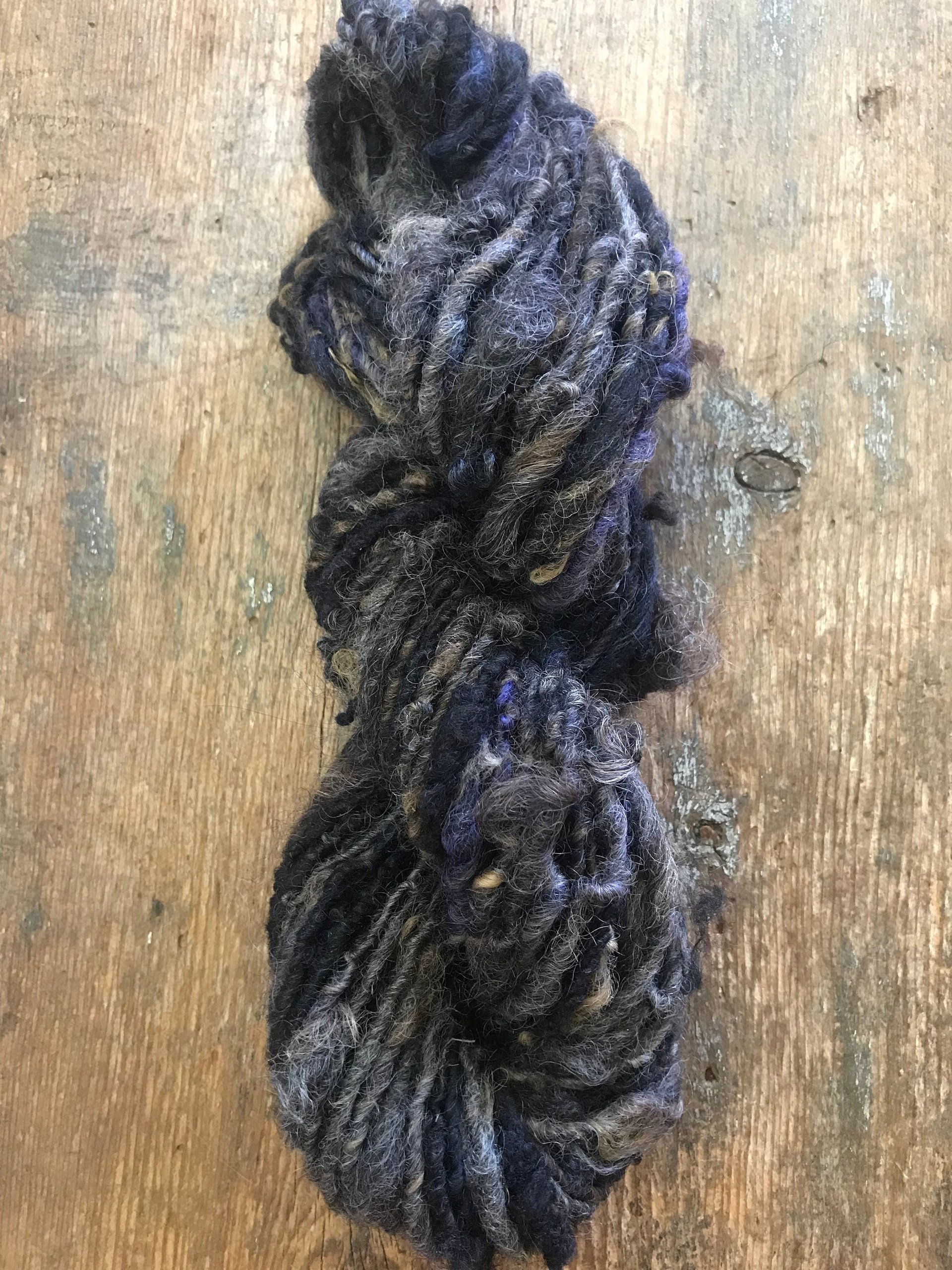 Tempest bfl wool locks yarn, 50 yards