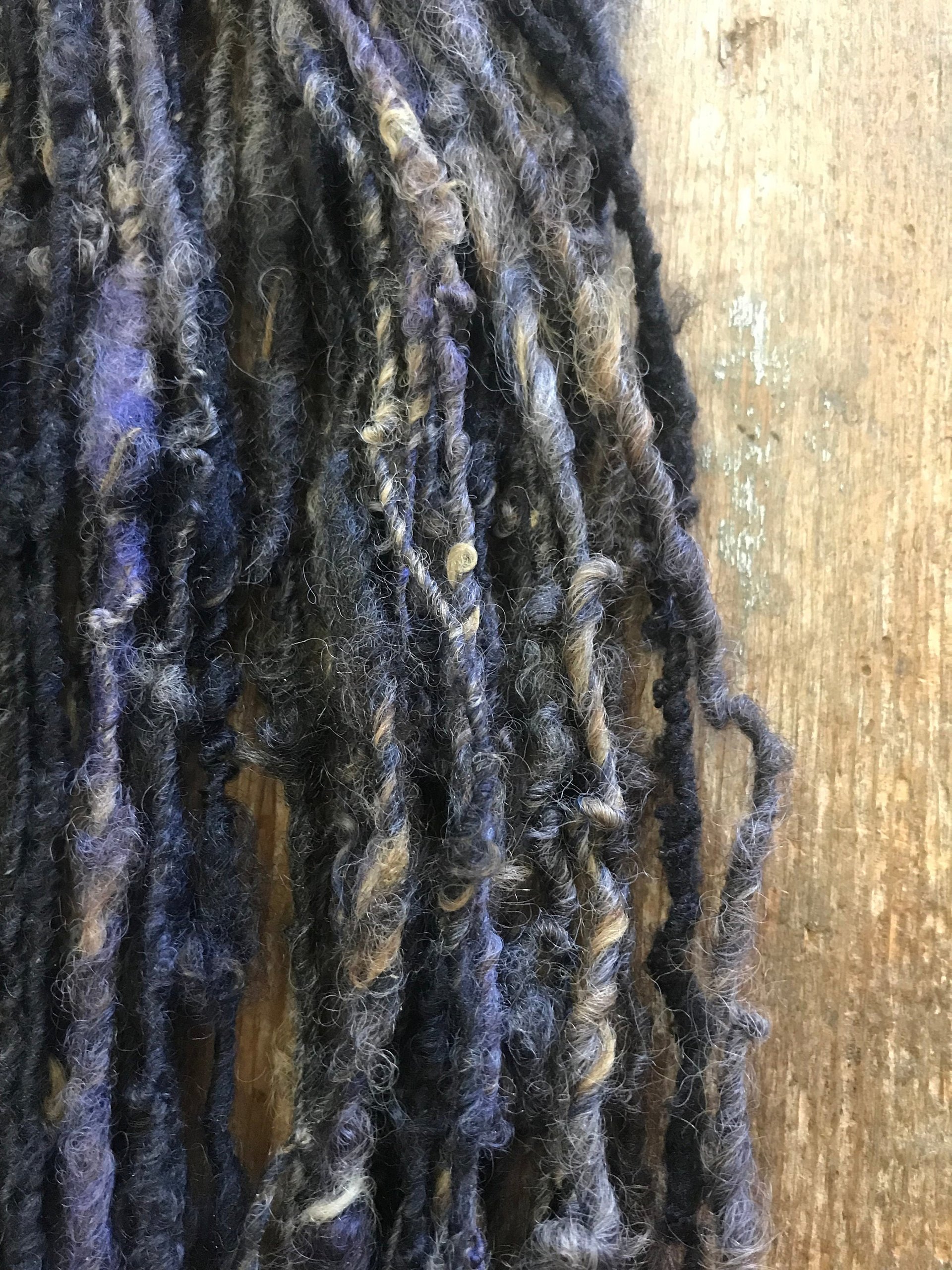 Tempest bfl wool locks yarn, 50 yards