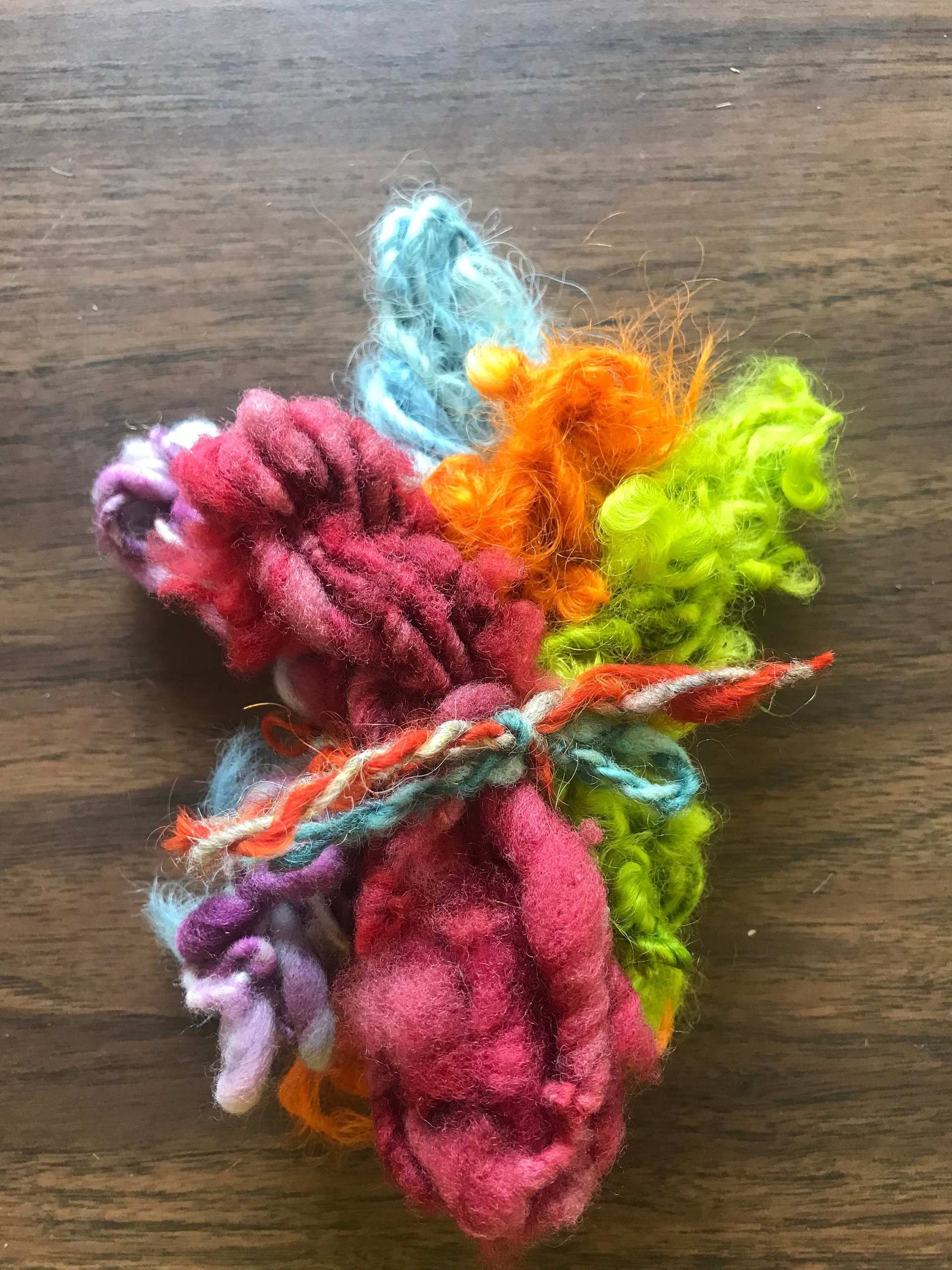 Scrappy Yarn Miniskein Bouquets