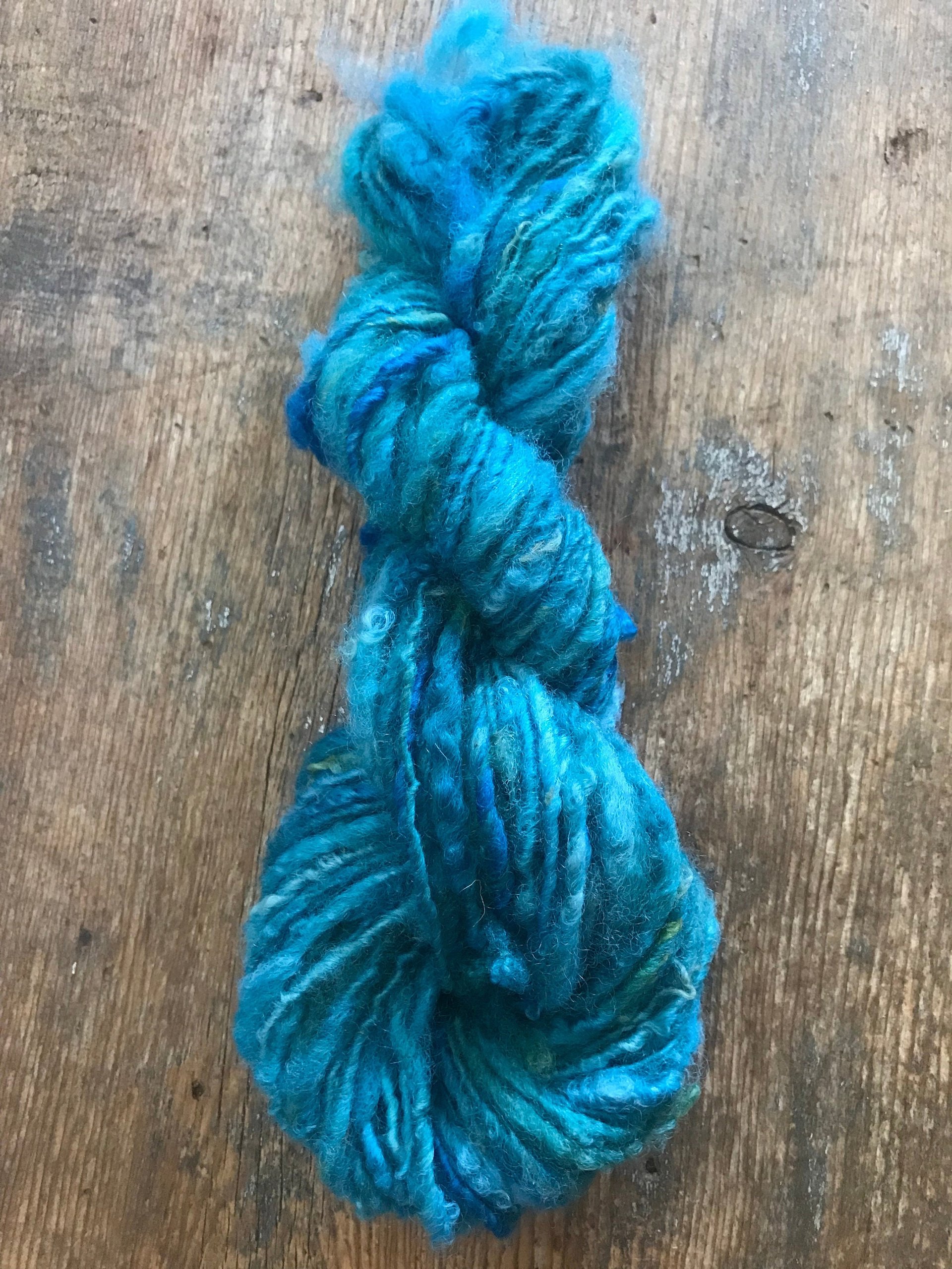 Paradise bfl wool locks yarn, 50 yards