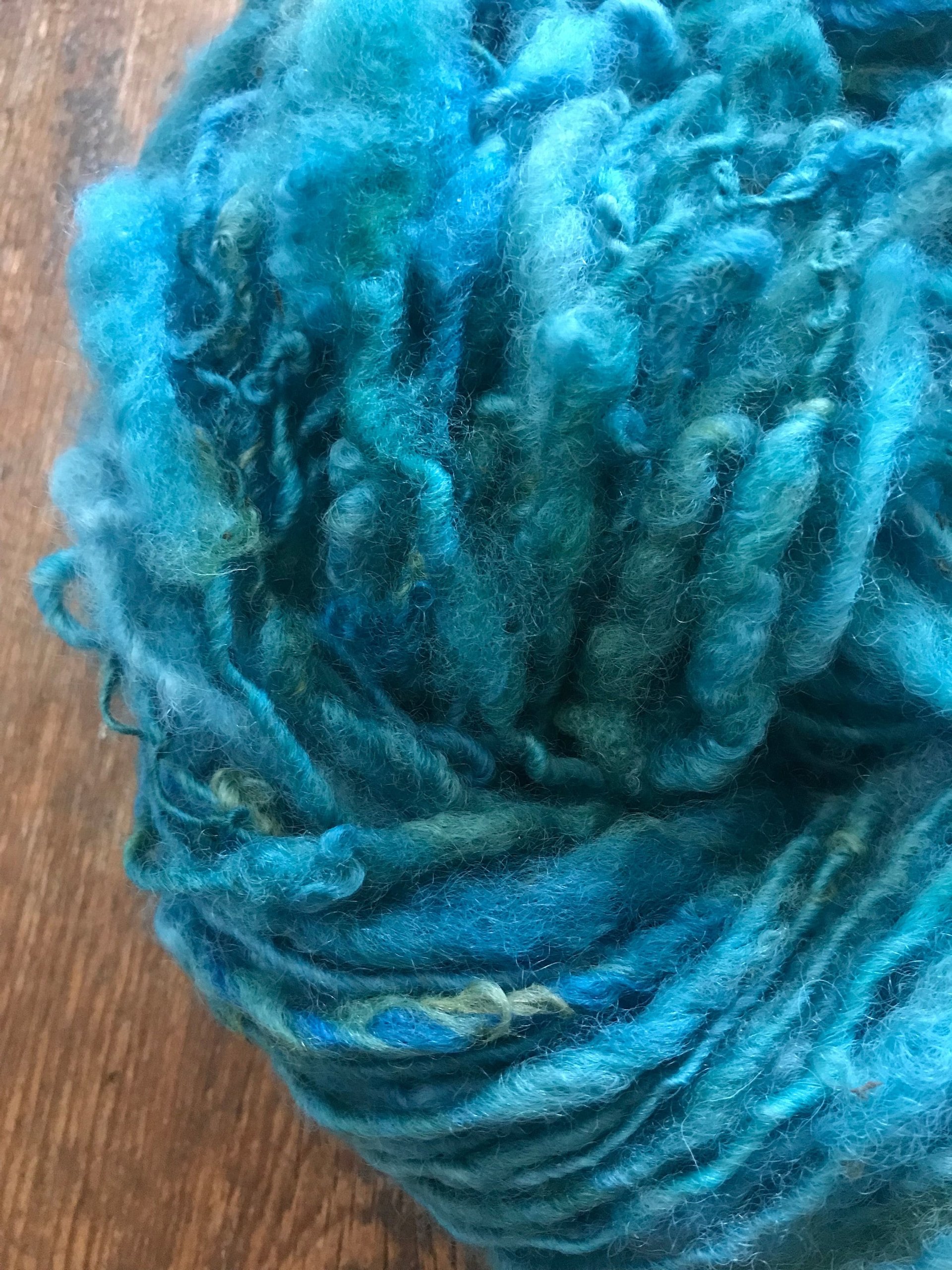 Paradise bfl wool locks yarn, 50 yards