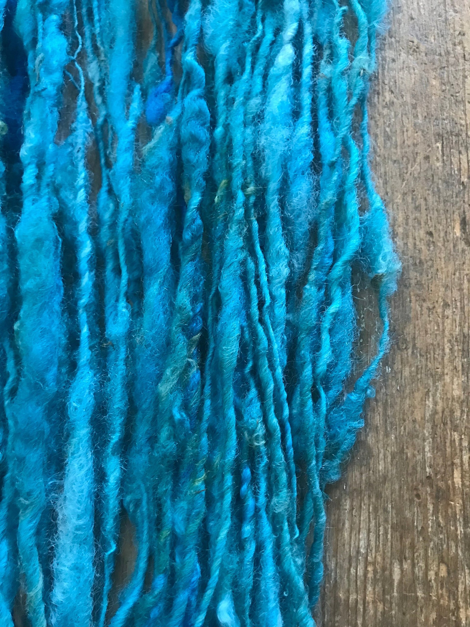 Paradise bfl wool locks yarn, 50 yards