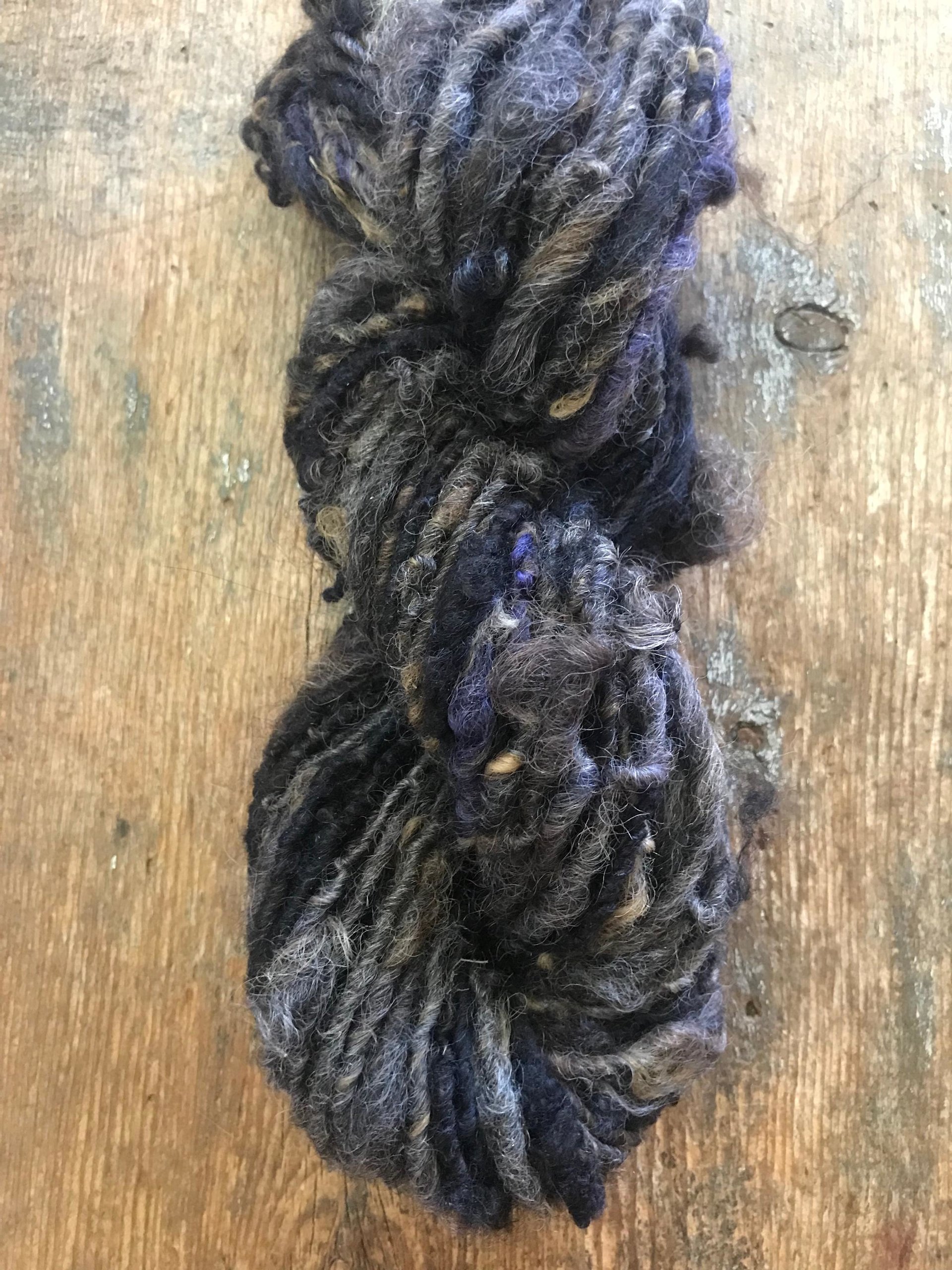 Tempest bfl wool locks yarn, 20 yards