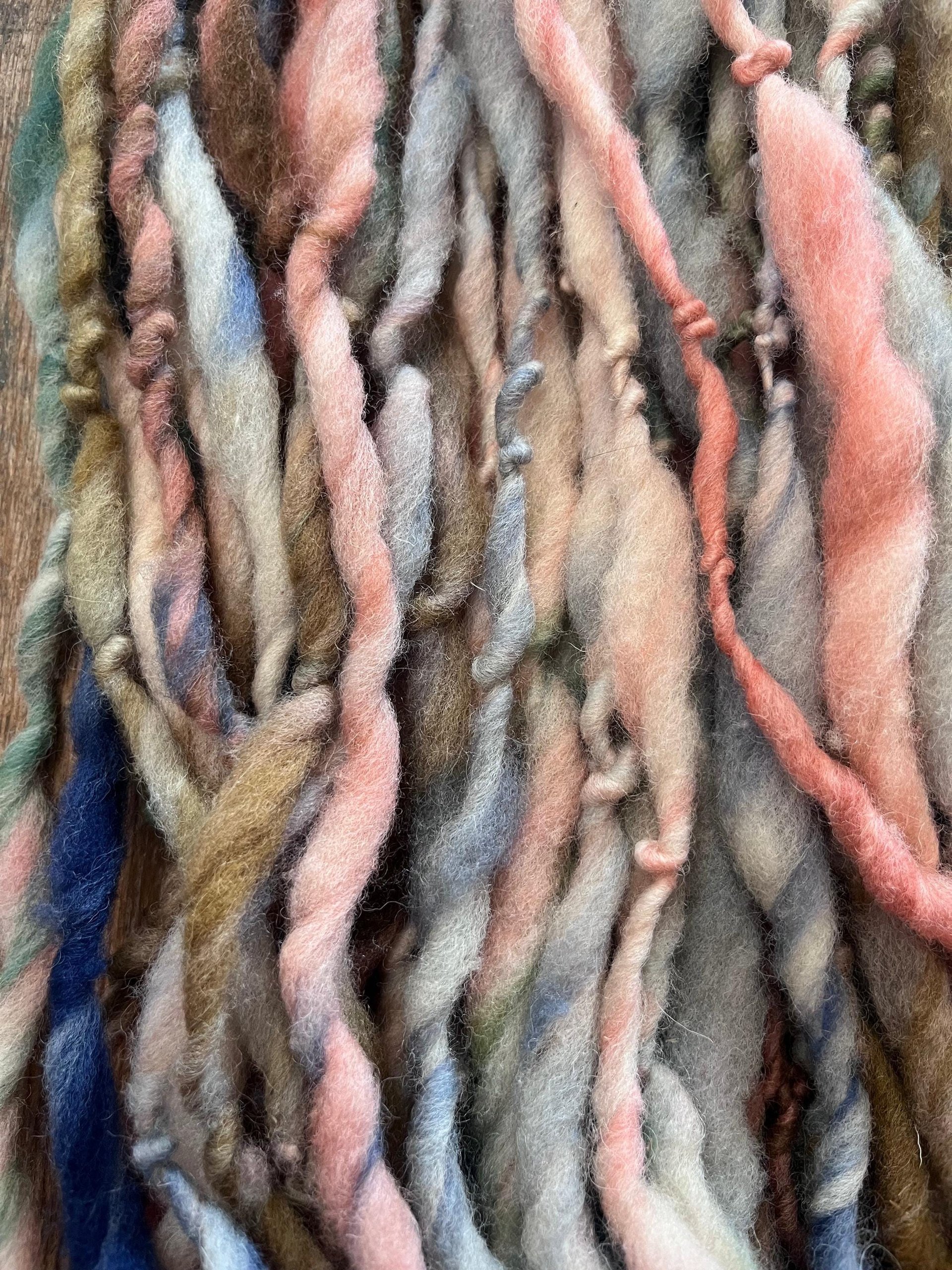 Mediterranean - 50 yards chunky puffy art yarn
