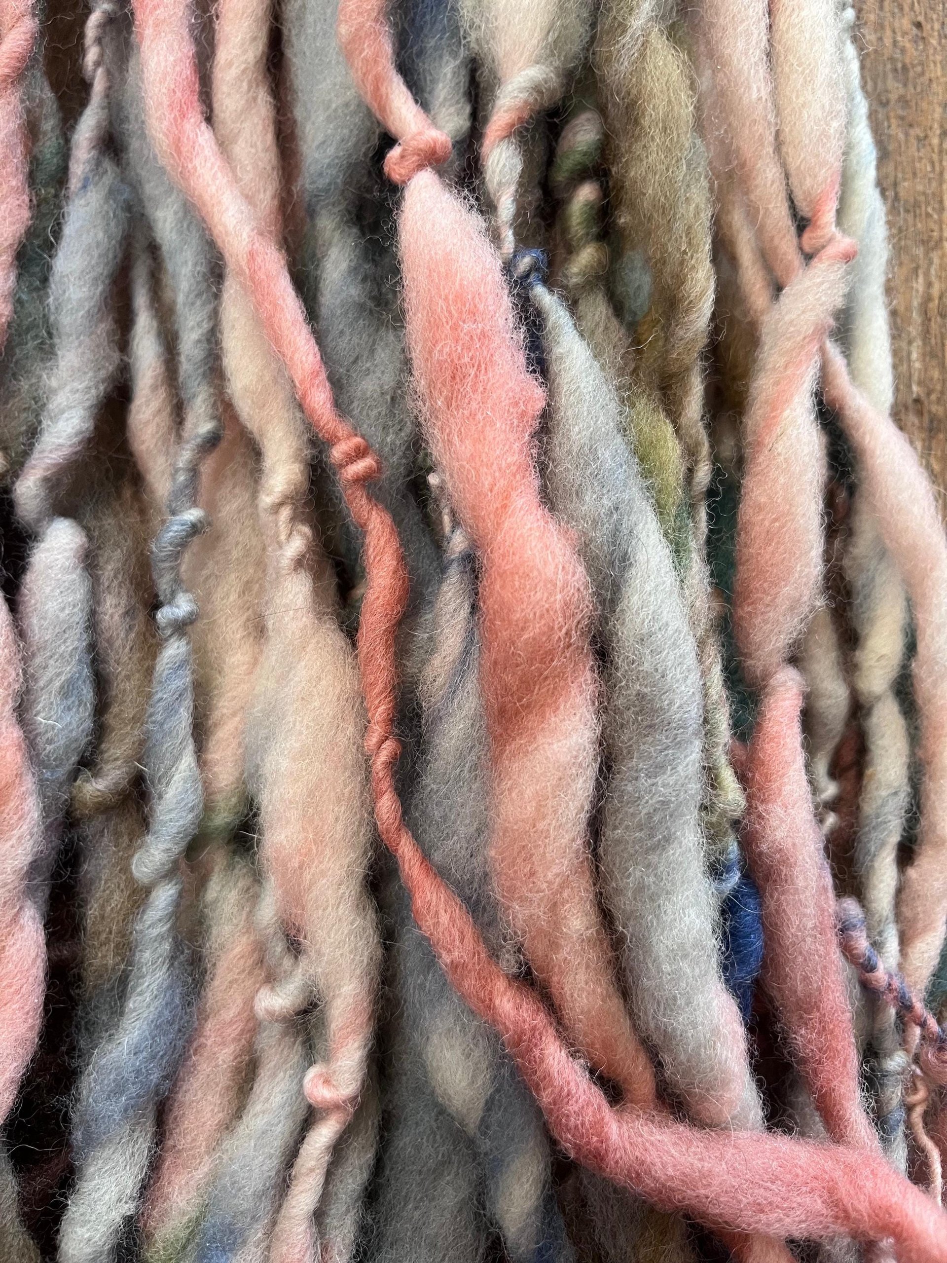 Mediterranean - 50 yards chunky puffy art yarn