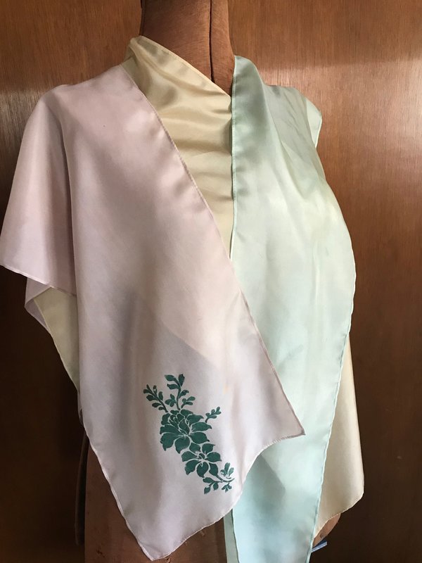 3 scarf set - Fresh indigo dyed!