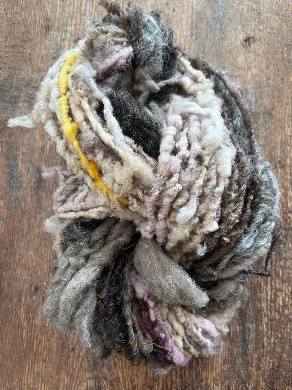 Subtlety 64 yards scrappy art yarn