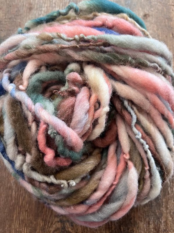 Mediterranean - 50 yards chunky puffy art yarn
